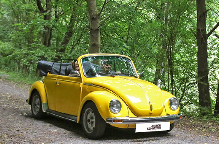 VW Käfer Cabrio fahren