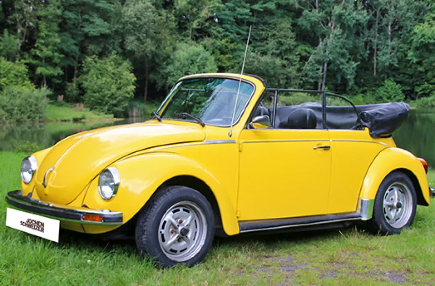 VW Käfer Cabrio fahren