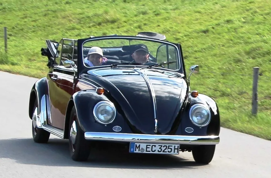 VW Käfer Cabrio fahren München