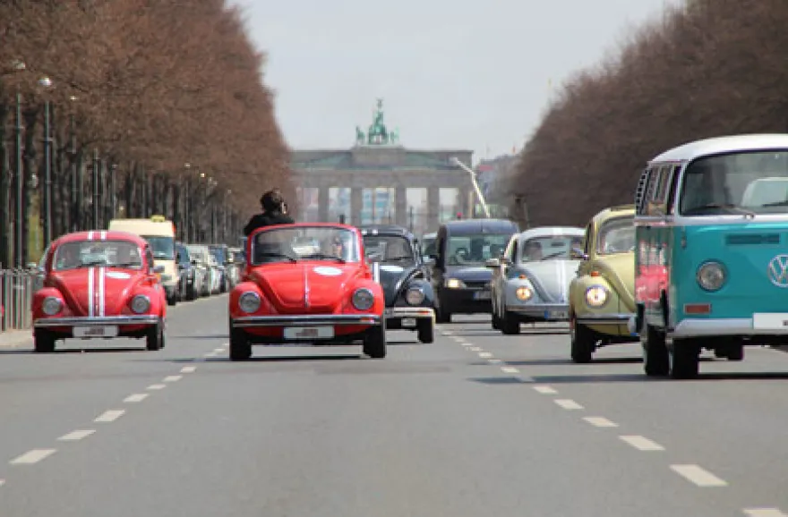 VW Käfer fahren in Berlin für bis zu 4 Personen