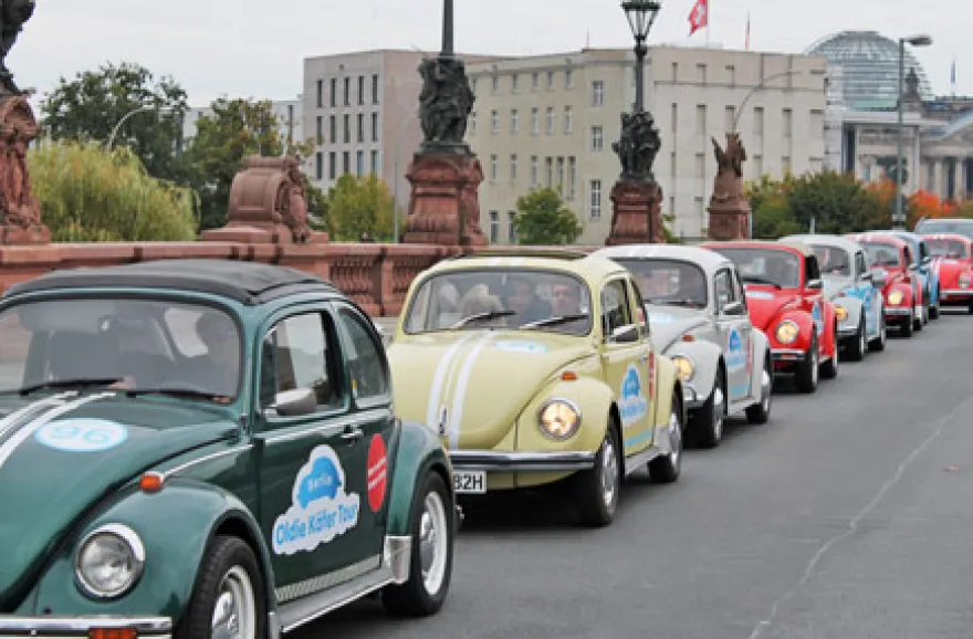 VW Käfer fahren in Berlin für bis zu 4 Personen