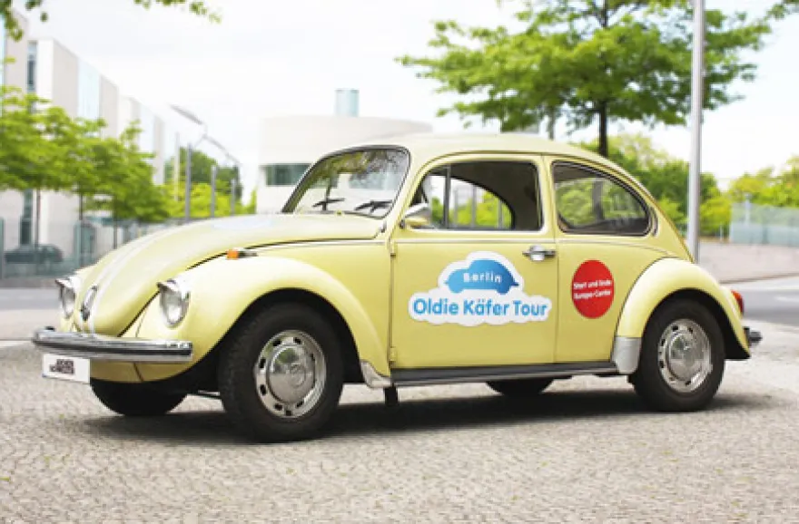VW Käfer fahren in Berlin für bis zu 4 Personen