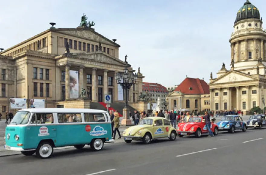 VW Käfer fahren in Berlin für bis zu 4 Personen