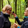 Waldbaden-Durchatmen im Wald