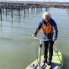 Wasserstepper am Neusiedler See