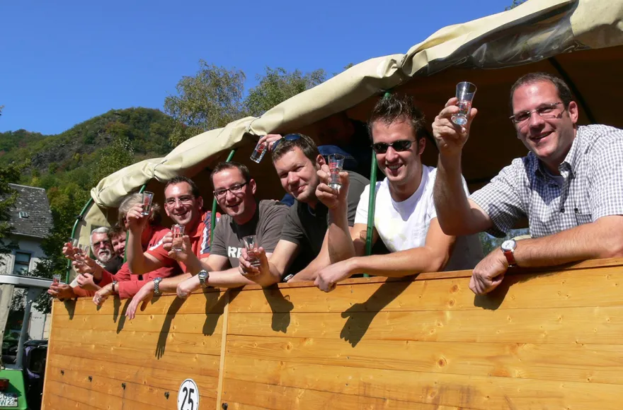 Weinausflug und Schifffahrt auf der Mosel Klotten