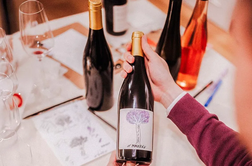 Weinetikett gestalten mit Wine Tasting Berlin