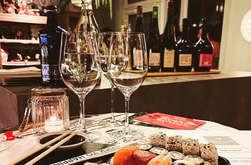 Wein & Sushi Abend München
