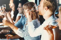 Wein Tasting im