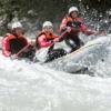 Wildwasser-Rafting im 3er-Boot im Ötztal