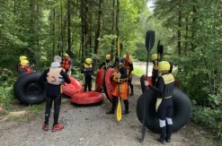Wildwasser-Tubing Abtenau-Voglau für 2