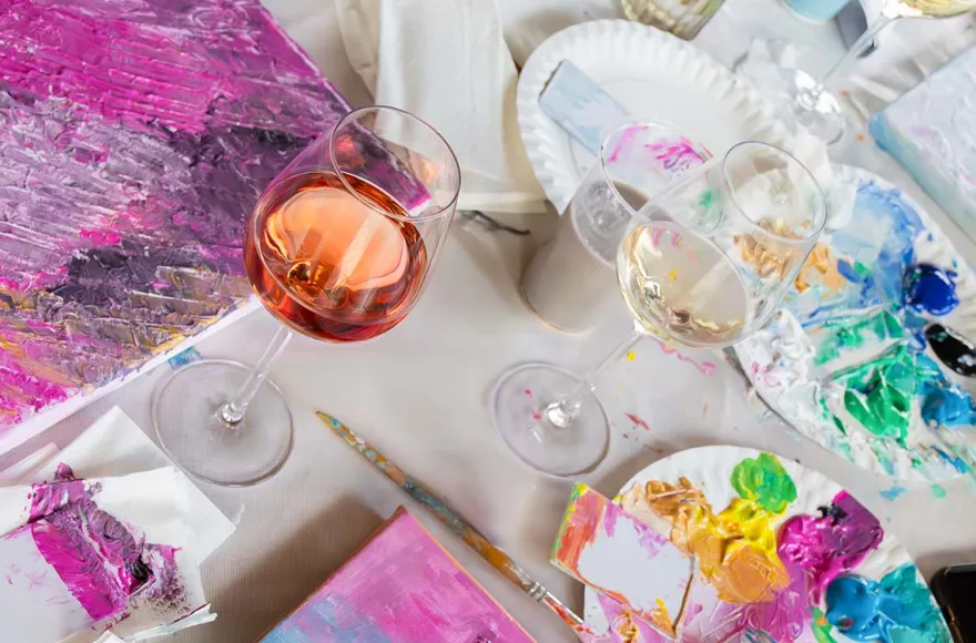 Wine & Paint