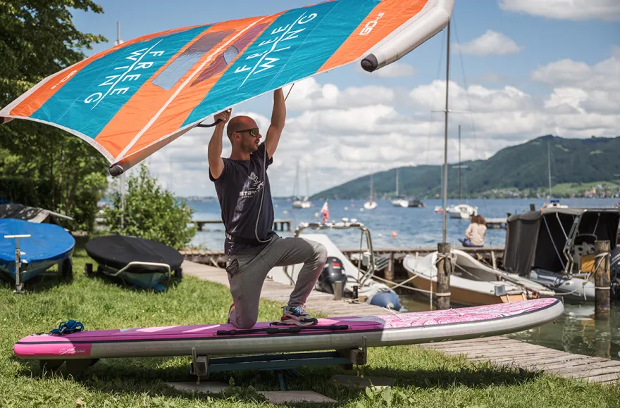 Wingsurf Kurs Innerschwand am Mondsee
