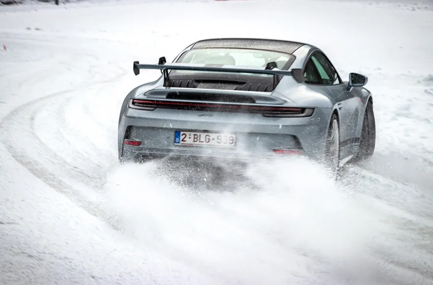 Winter Drift Training im Thomatal