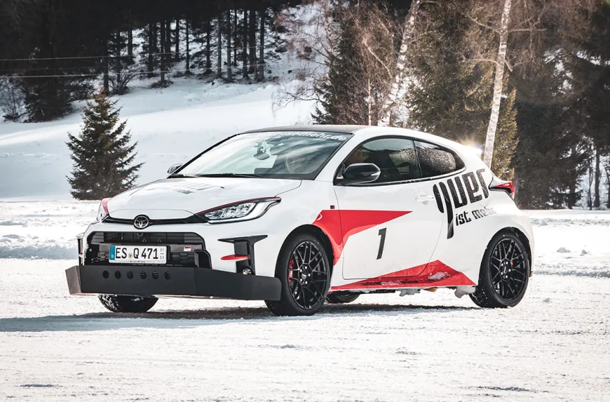 Winter Drift Training im Thomatal