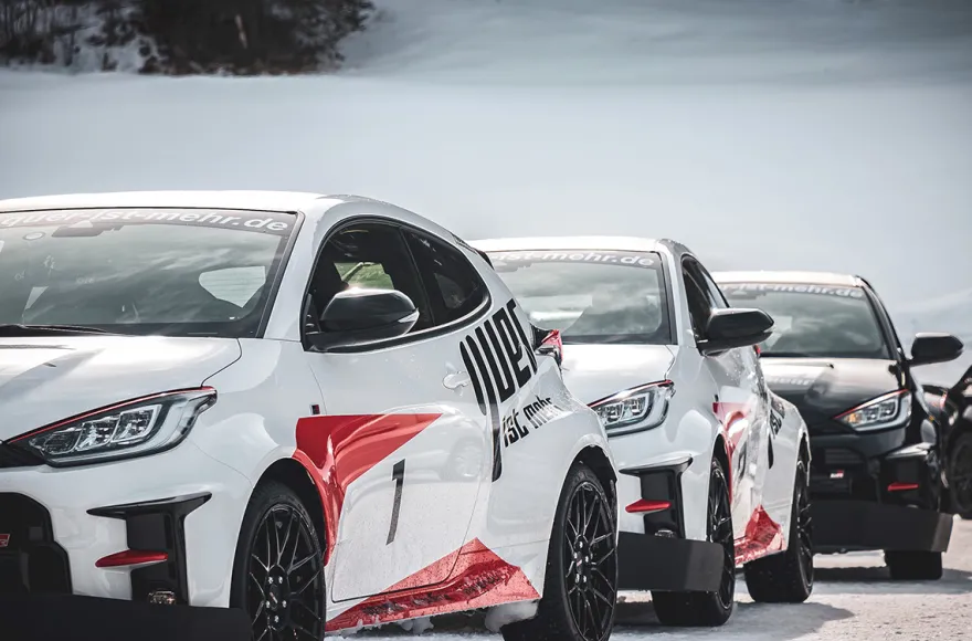Winter Drift Training im Thomatal