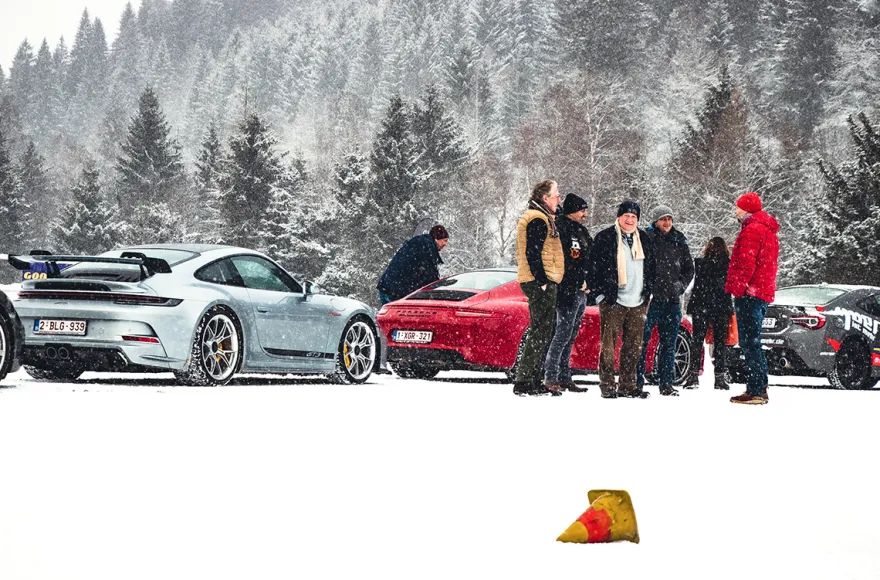Winter Drift Training im Thomatal