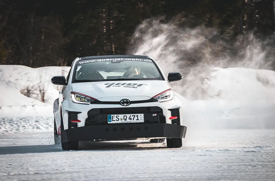 Winter Drift Training im Thomatal