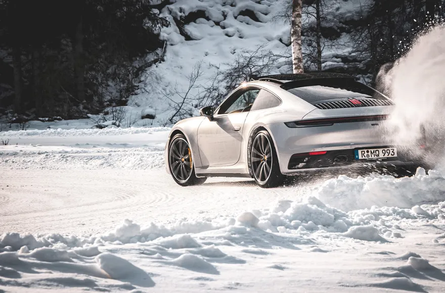 Winter Drift Training im Thomatal