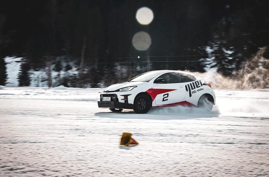 Winter Drift Training im Thomatal