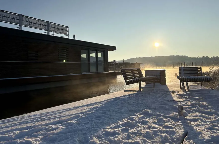 Winterurlaub im Floating Village für 2 (2 Nächte) auf dem Brombachsee