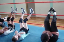 Wrestling Training mit Alex Wright