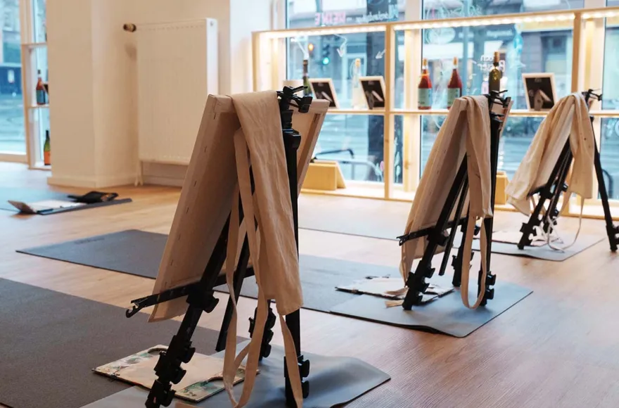 Yoga, Paint & Wine Frankfurt am Main(Nordend)